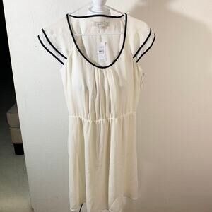 Loft Women's White Dress Size 4 (NWT)